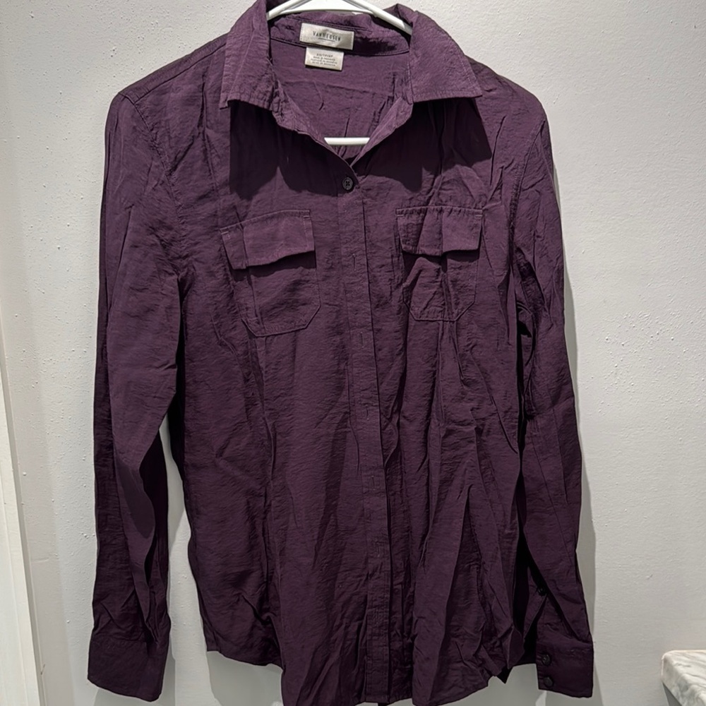 Van Heusen Purple Blouse